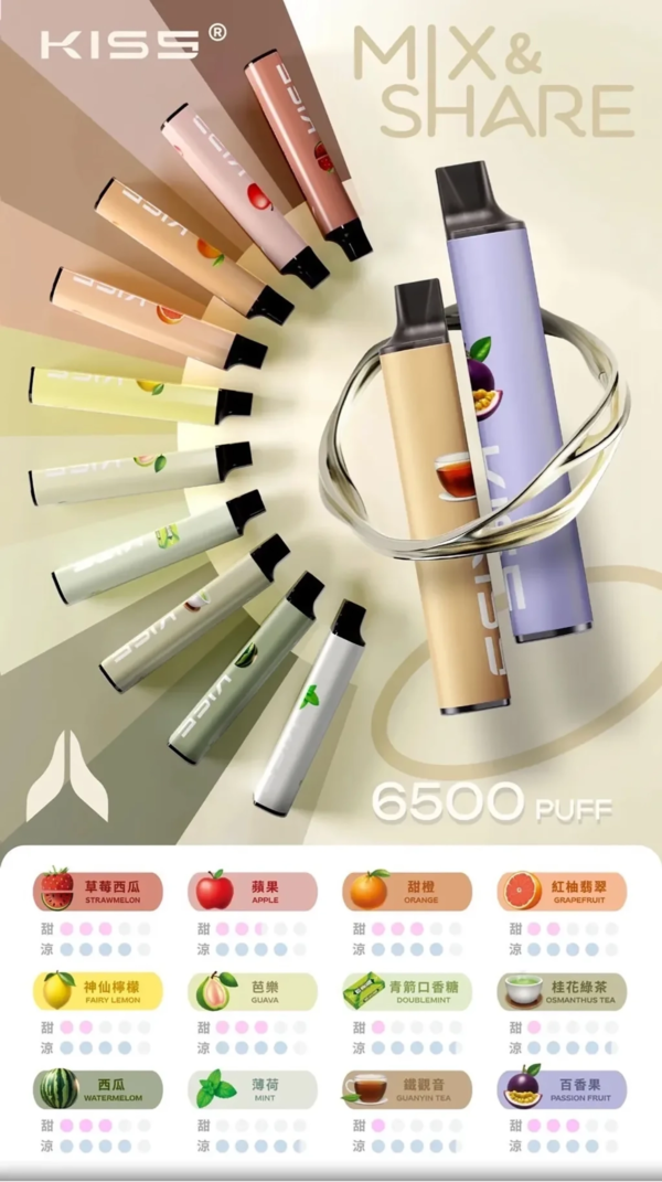 KISS凱斯拋棄式6500口